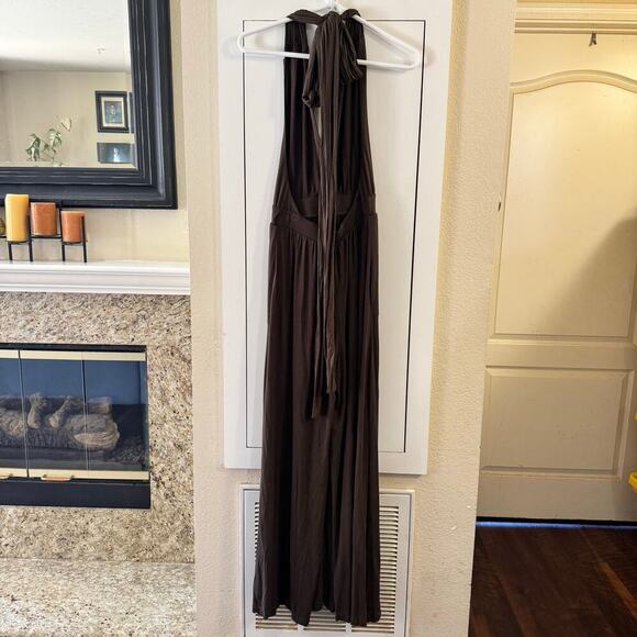 FREE PEOPLE FP BEACH BROWN Dani Multi Way Convertible One Piece Jumpsuit Size XS - Picture 9 of 15